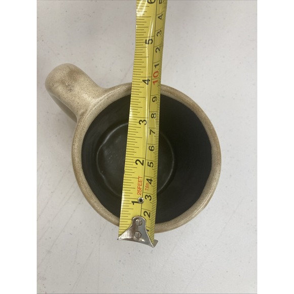 Vtg Large Coffee Mug Pottery Kokopelli Mug Signed Designs By Maya - Picture 8 of 9